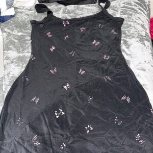 PS Paul Smith Black Tee with Pink Graphic Detail